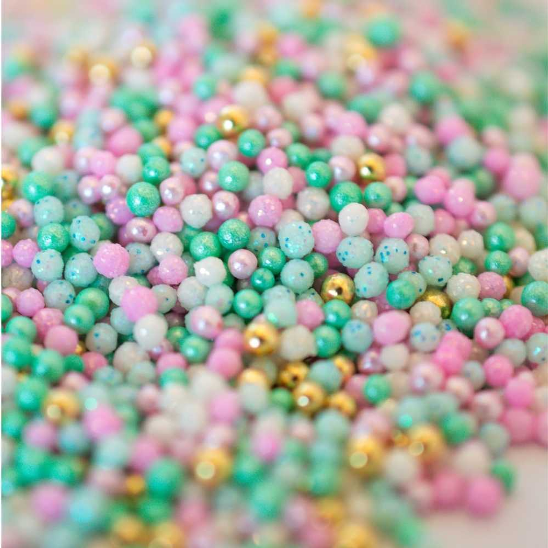 Mix Mini Perlas Navidad Pastel - 30 gr 1