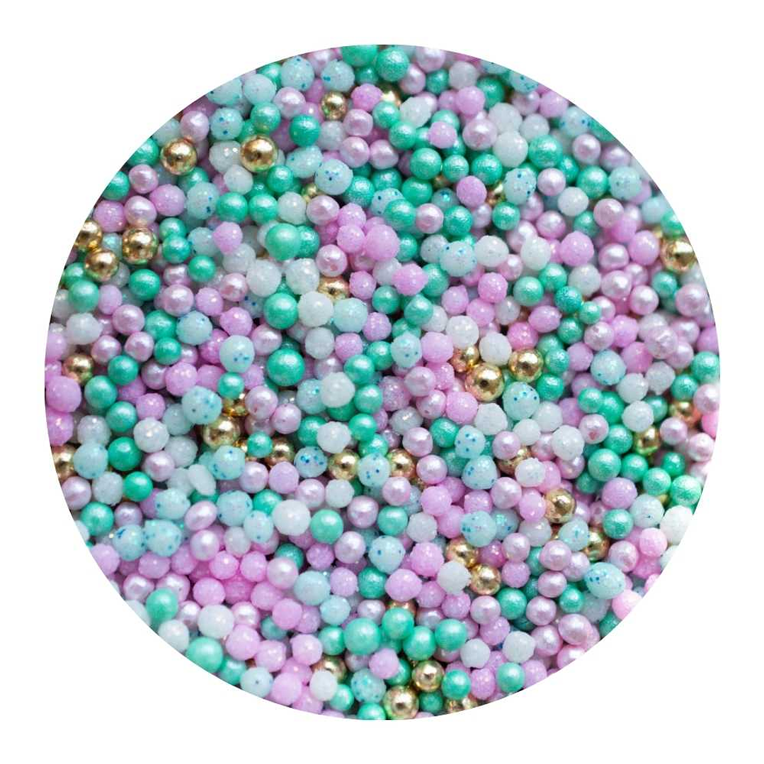 Mix Mini Perlas Navidad Pastel - 30 gr 2