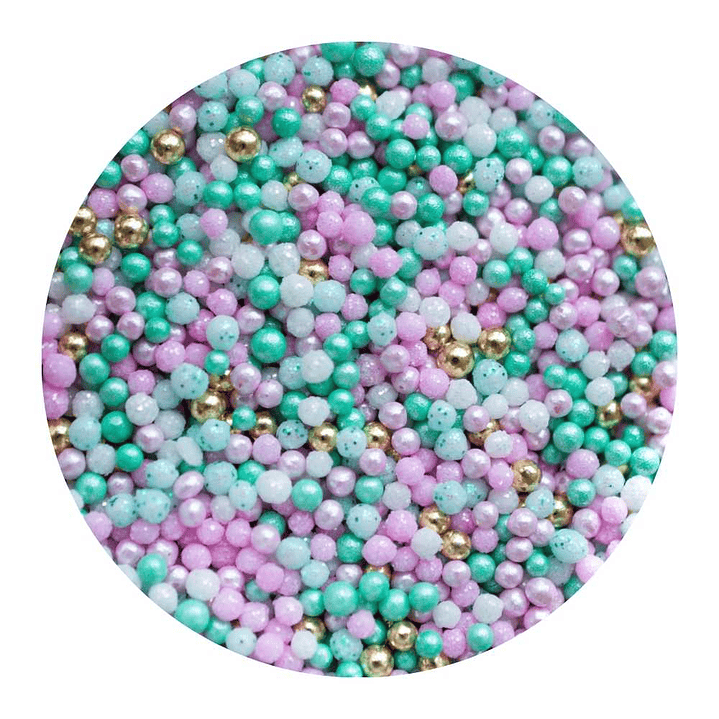 Mix Mini Perlas Navidad Pastel - 30 gr 2