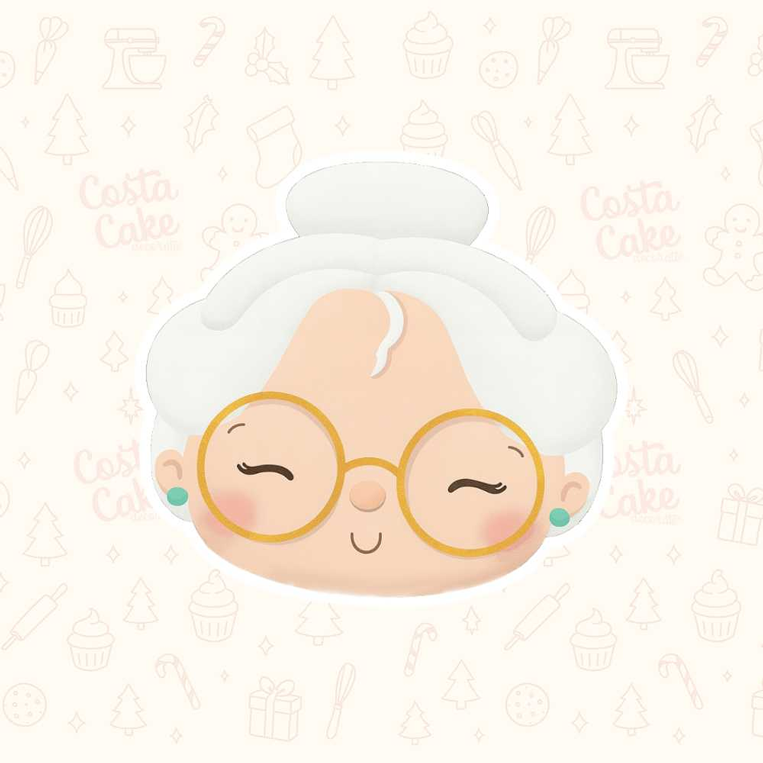 Cortador para Galletas - Señora Claus 8 cm 1