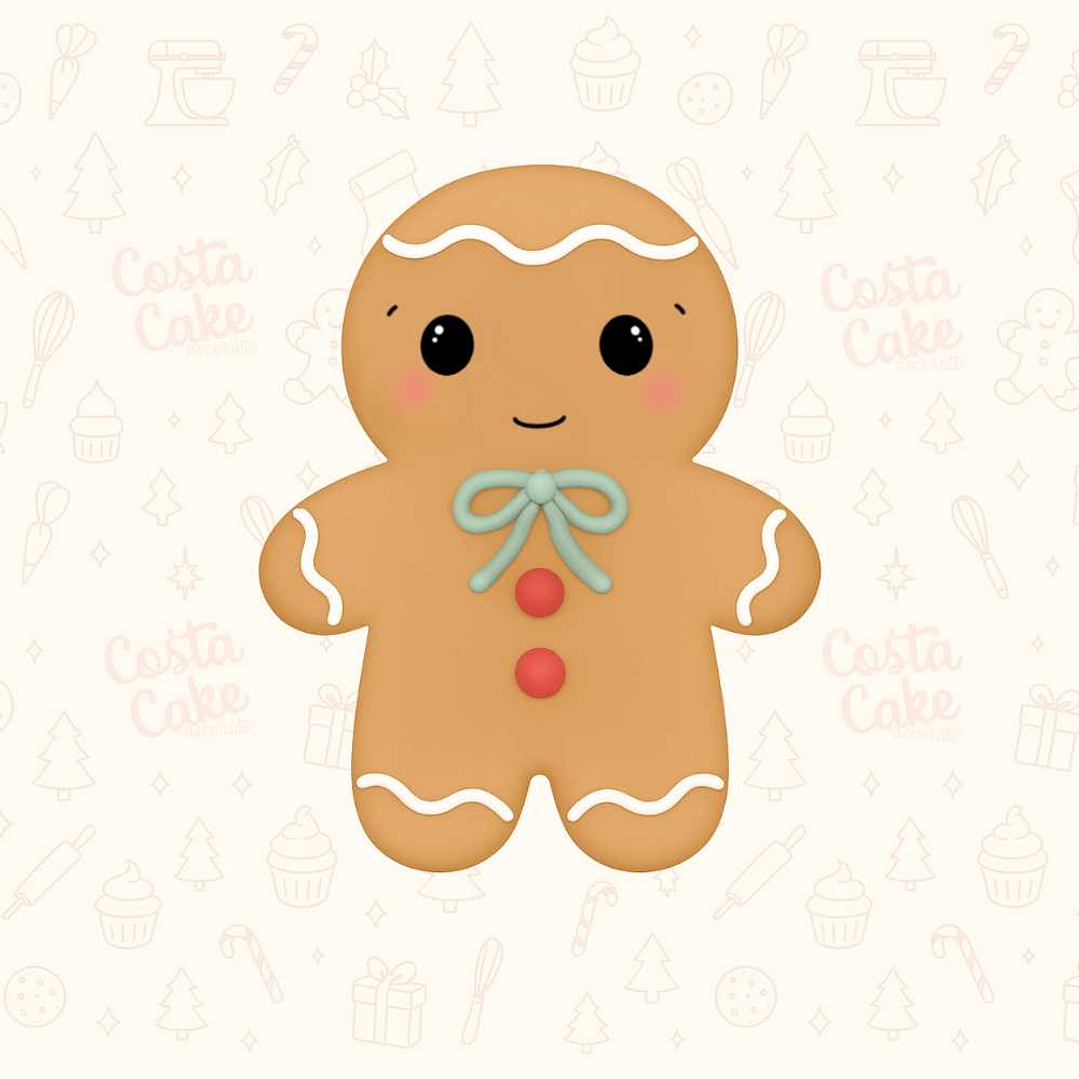 Cortador para Galletas - Muñeco de Jengibre 8,5 cm 1