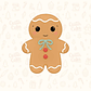 Cortador para Galletas - Muñeco de Jengibre 8,5 cm - Miniatura 1