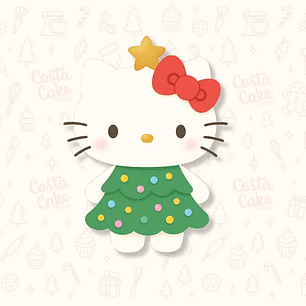 Cortador para Galletas - Hello Kitty Arbolito 10 cm