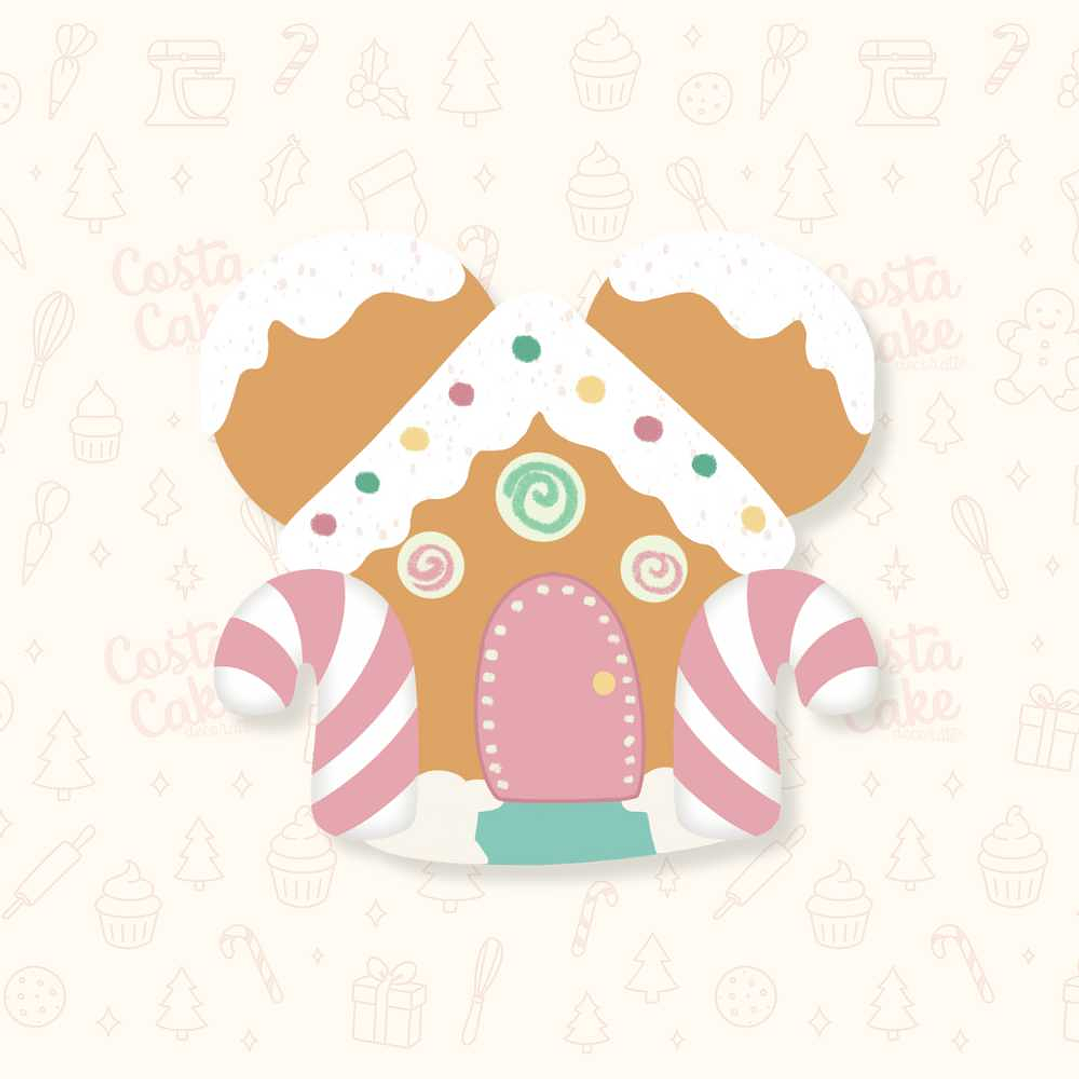Cortador para Galletas - Casita Disney 9 cm 1