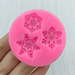 Molde Fondant 3 Copo de nieve - Miniatura 1