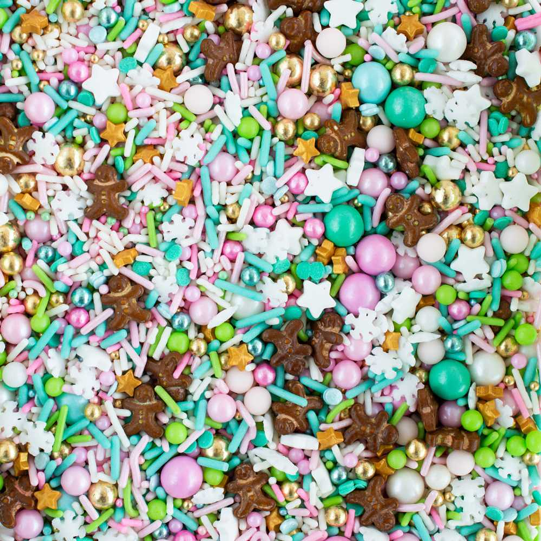 Sprinkle Mix Navidad Pastel - 80gr 1