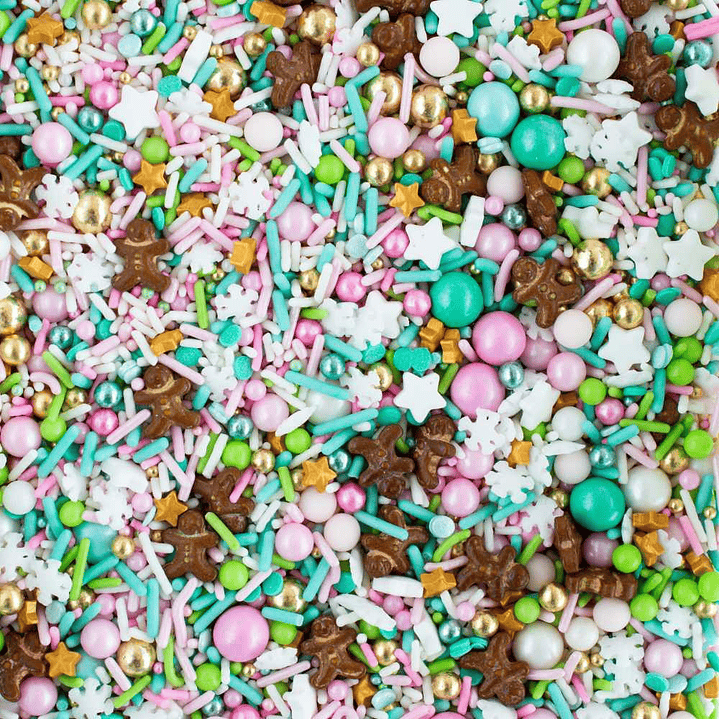 Sprinkle Mix Navidad Pastel - 80gr 1
