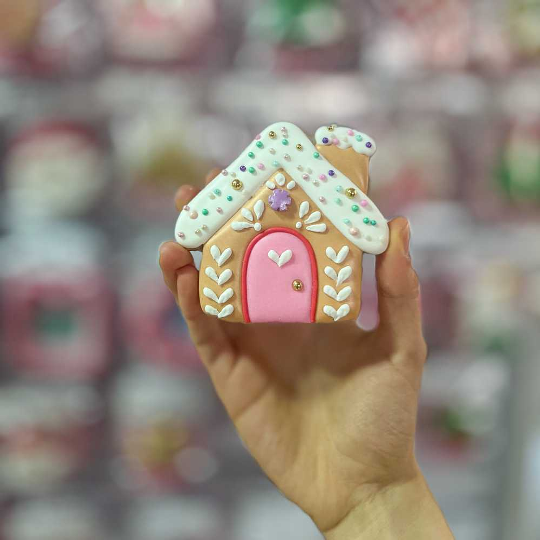 Cortador para Galletas - Casita Navideña 8,5 cm 2