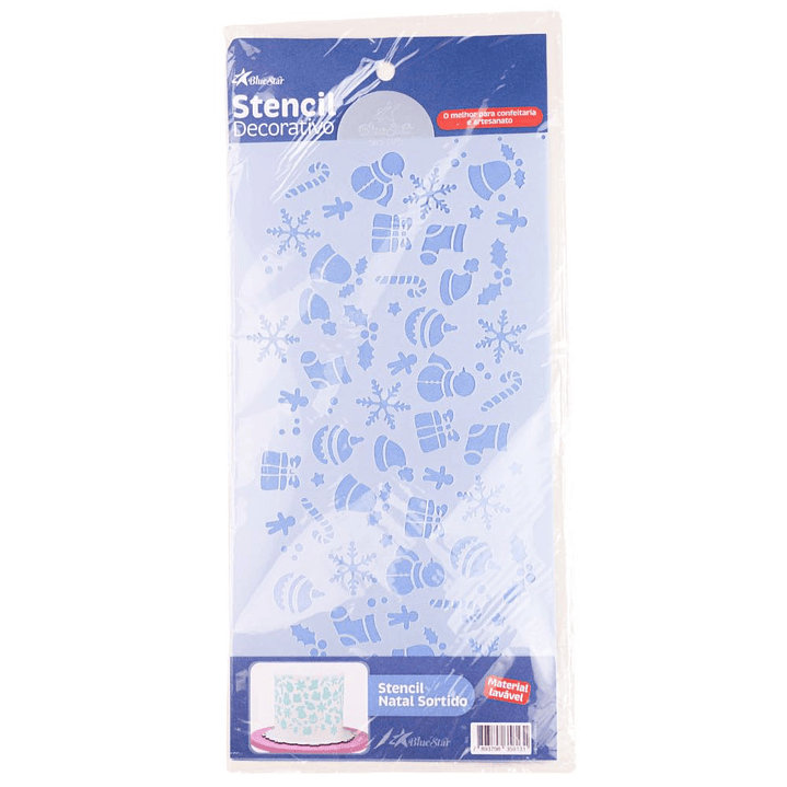 Stencil para Decoración de Tortas 