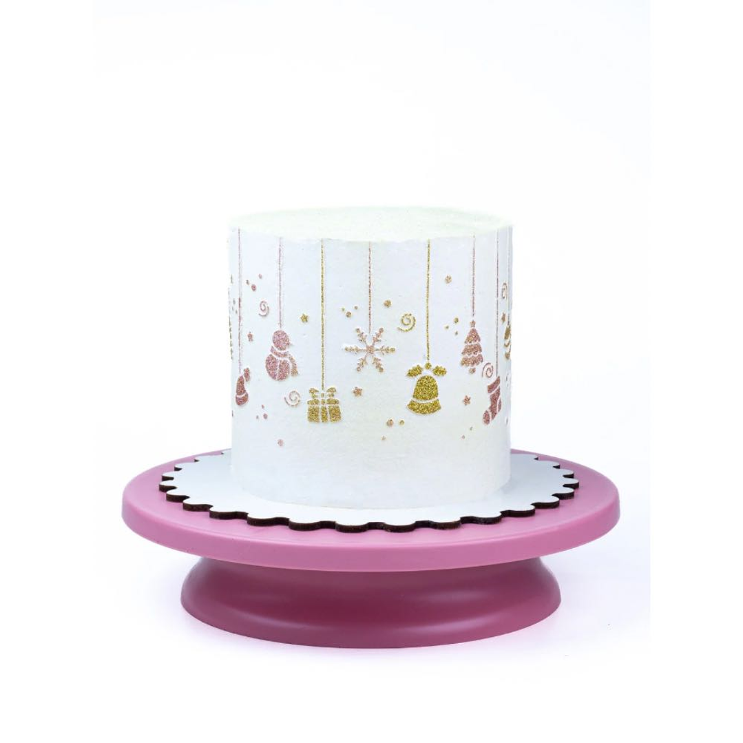 Stencil para Decoración de Tortas 