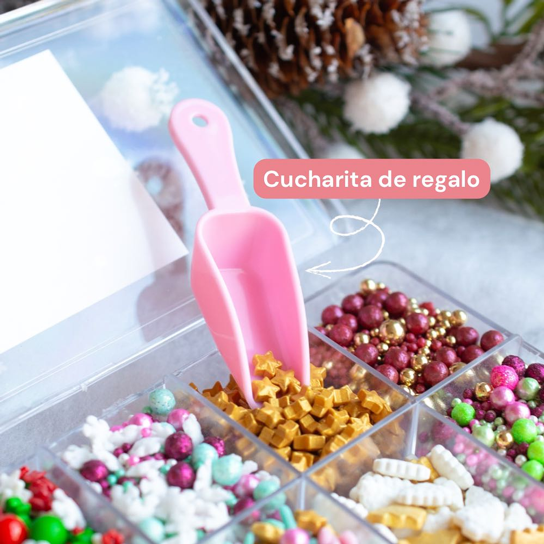 Cajita de Sprinkles Surtidos Navideños 200g 2