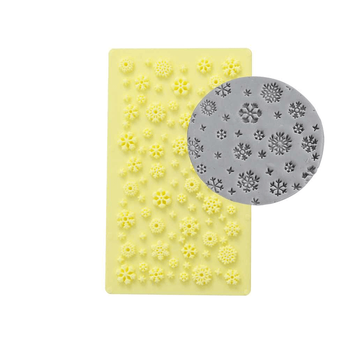 Stamp texturizador para Fondant o Galletas - Navideño 1