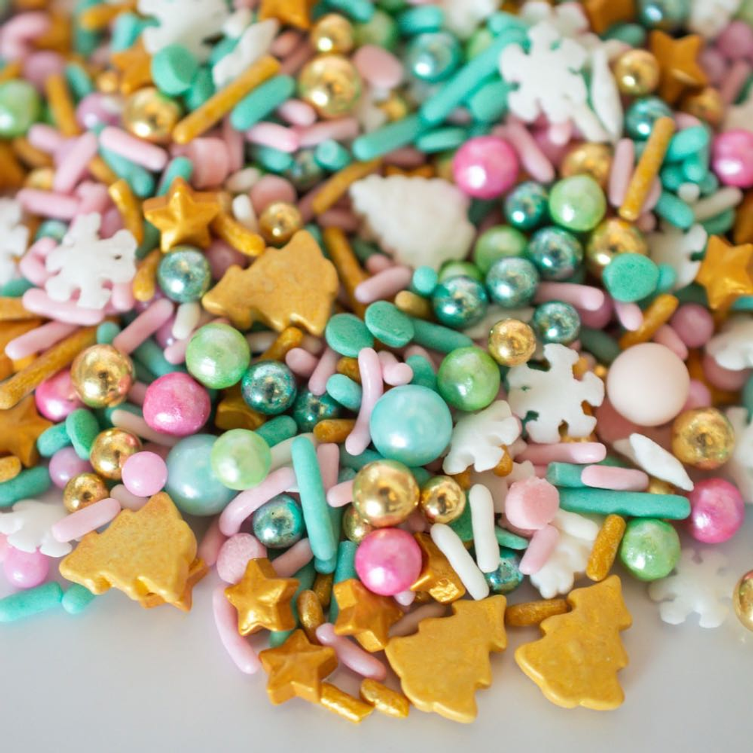 Sprinkle Mix Navidad Rosa - 80gr 2