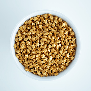 Figuras de Caramelo Estrellas Doradas - 30 gr