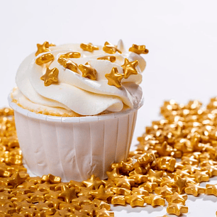 Figuras de Caramelo Estrellas Doradas - 30 gr