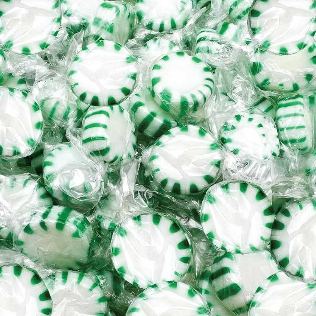 Caramelo dulce de menta - Peppermint VERDE 100gr 2