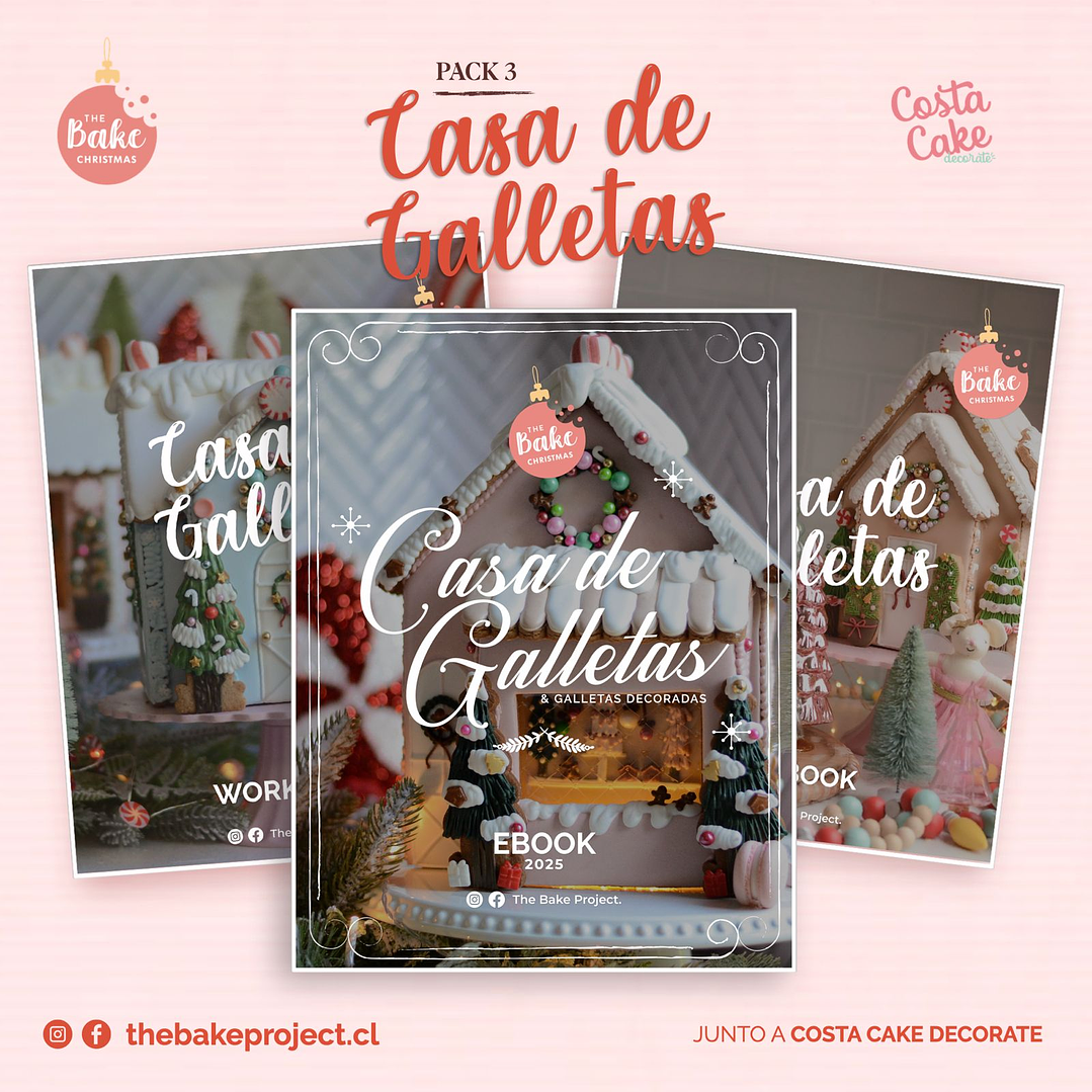 PACK 3 Ebook Casita de Galletas - The Bake Project (PDF) 1
