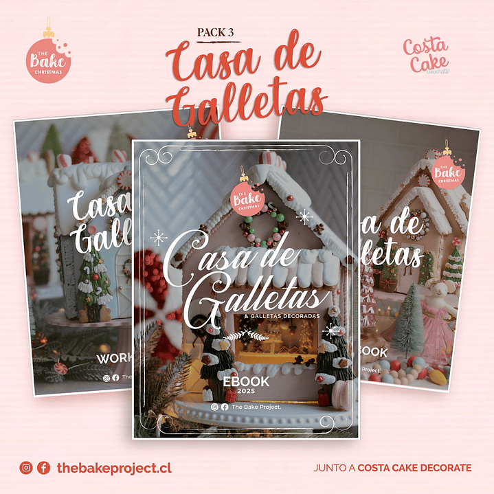 PACK 3 Ebook Casita de Galletas - The Bake Project (PDF) 1