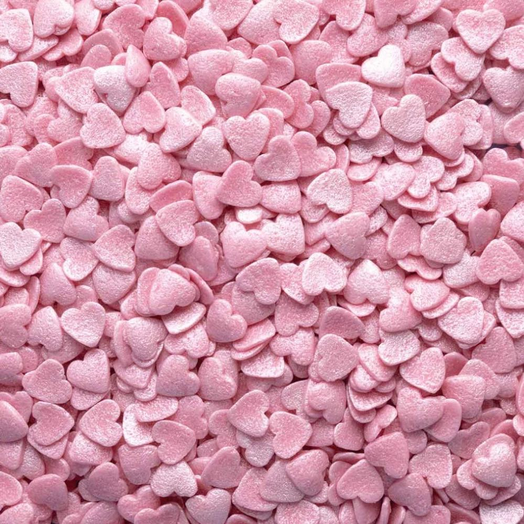 Sprinkles Mix Corazones Perlados Rosados 30gr 1