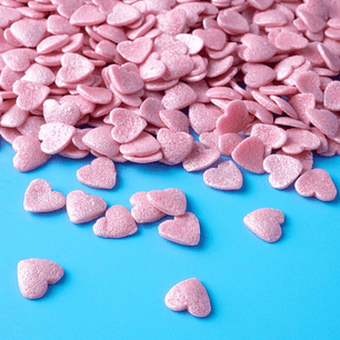 Sprinkles Mix Corazones Perlados Rosados 30gr