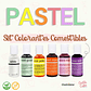 Set Pastel 6 Colores Liqua-Gel Chefmaster 20mL - Miniatura 1