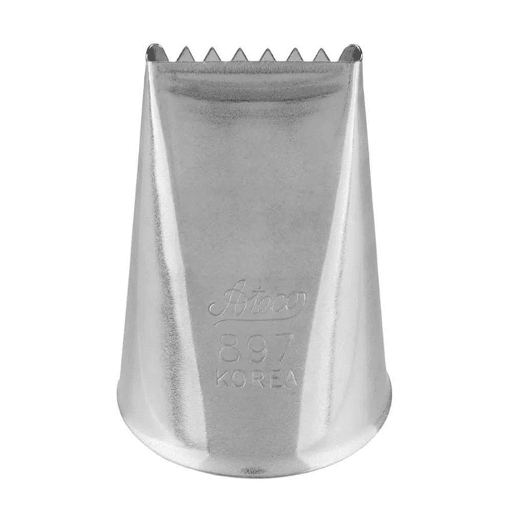 Boquilla Lisa y Rizada #897 - Ateco 1