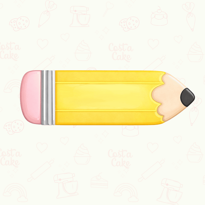 Cortador de Galletas Lápiz 9cm 1