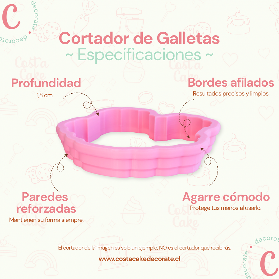 Cortador de Galletas Mochila 8,5 cm 2