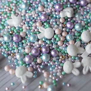 Mix Mini Perlas - Pastel Bunny Cake 30g