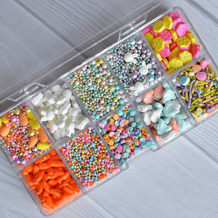 Cajita de Sprinkles Surtidos Pascua 200g