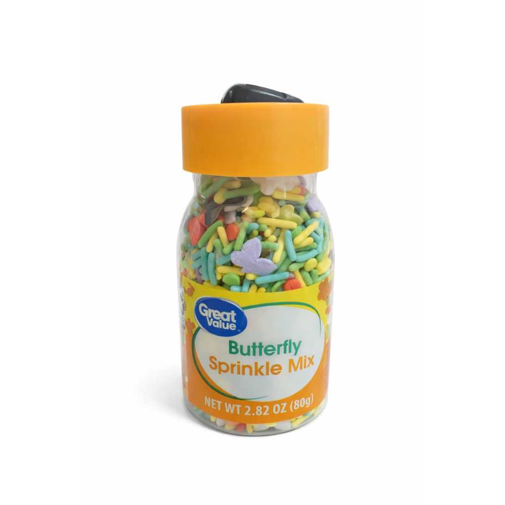 Sprinkle mix butterfly