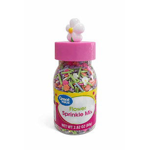 Sprinkle mix flower