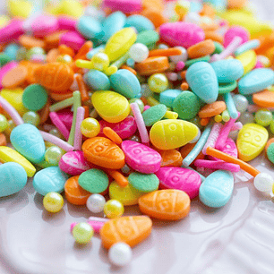 Mix Sprinkles - Pascua huevitos coloridos