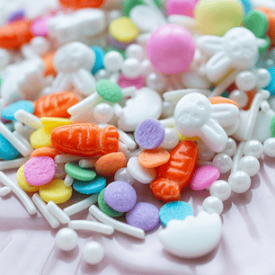 Mix Sprinkles - Pascua conejito blanco