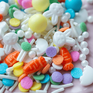Mix Sprinkles - Pascua conejito blanco