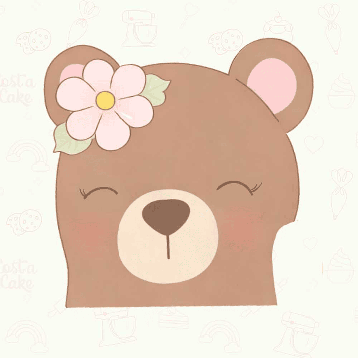 Set cortador Oso Madre e Hijo 9 cm 2