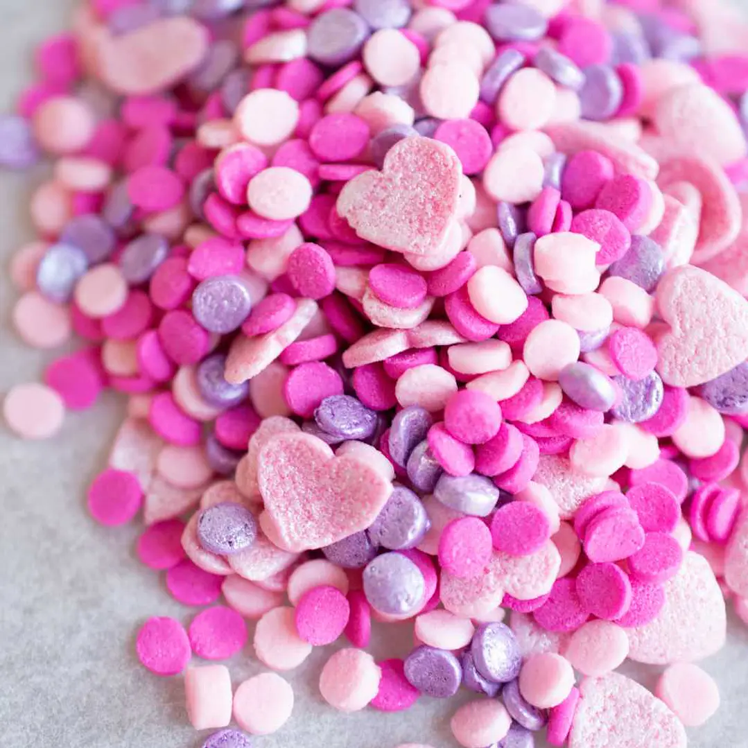 Figuras de Caramelo - Confetti Corazones 30gr 1