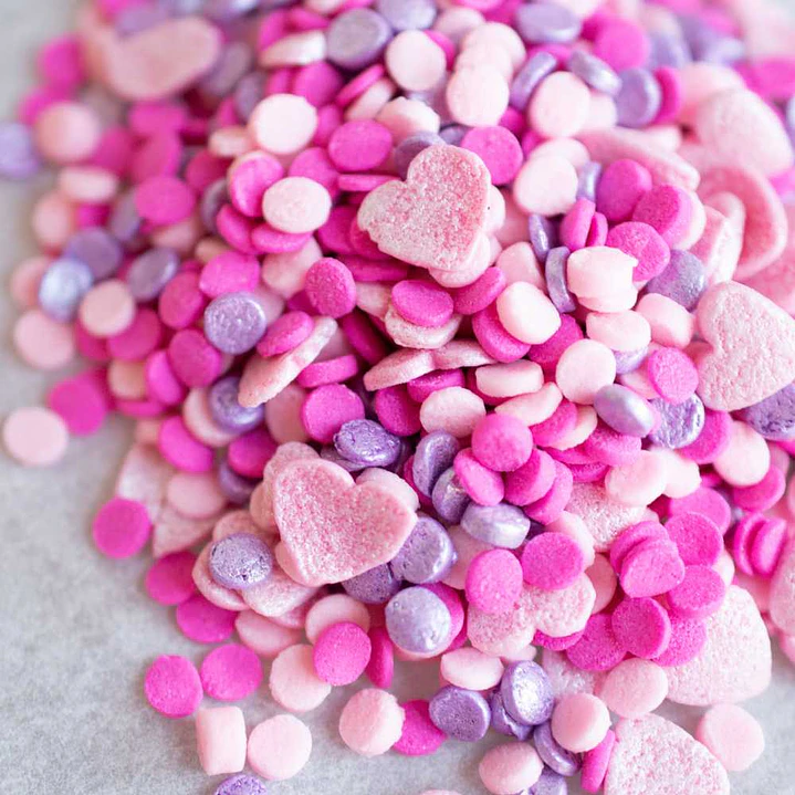 Figuras de Caramelo - Confetti Corazones 30gr 1