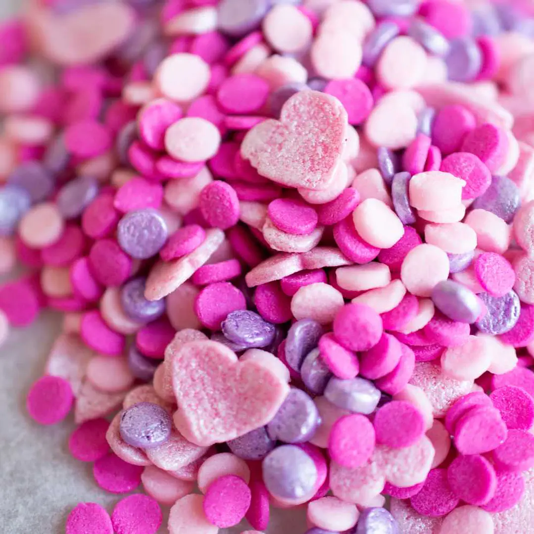 Figuras de Caramelo - Confetti Corazones 30gr 2