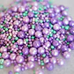 Mix Mini Perlas - Purpura y Turquesa  30gr - Miniatura 1