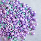 Mix Mini Perlas - Purpura y Turquesa  30gr - Miniatura 2