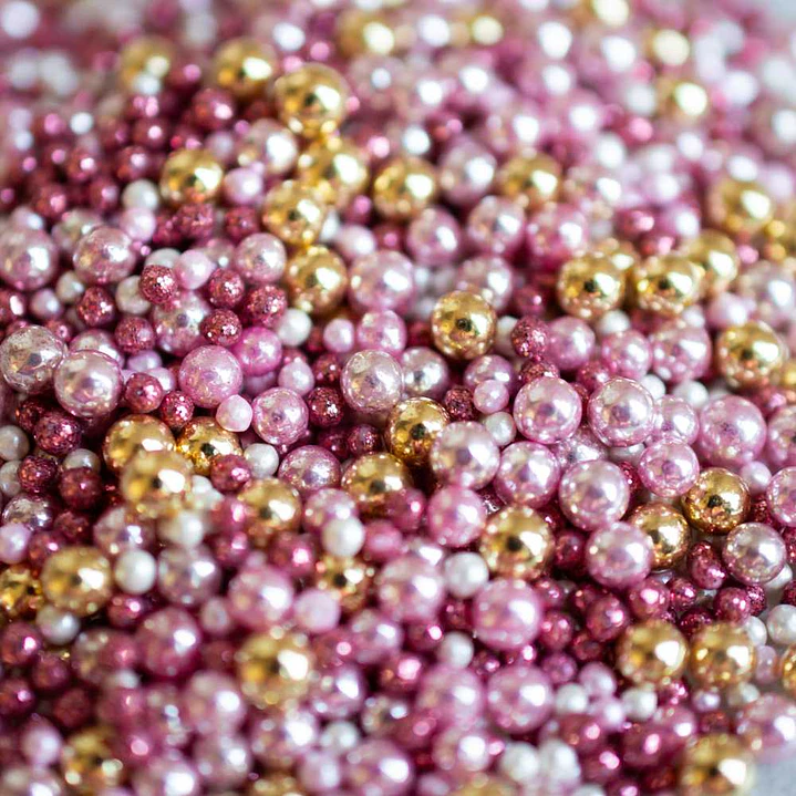 Mix Mini Perlas - Rose Gold 30gr 2