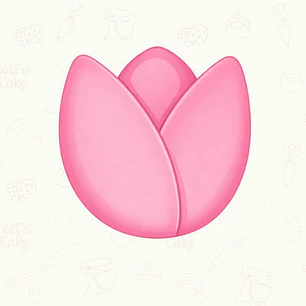 Cortador Flor Tulipán 7,8 cm