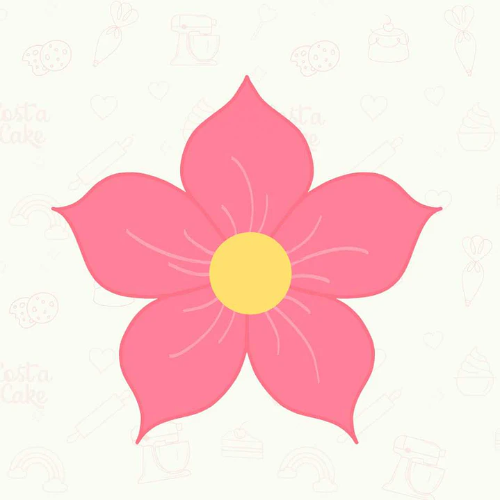 Cortador Flor puntiaguda 7,5 cm 1