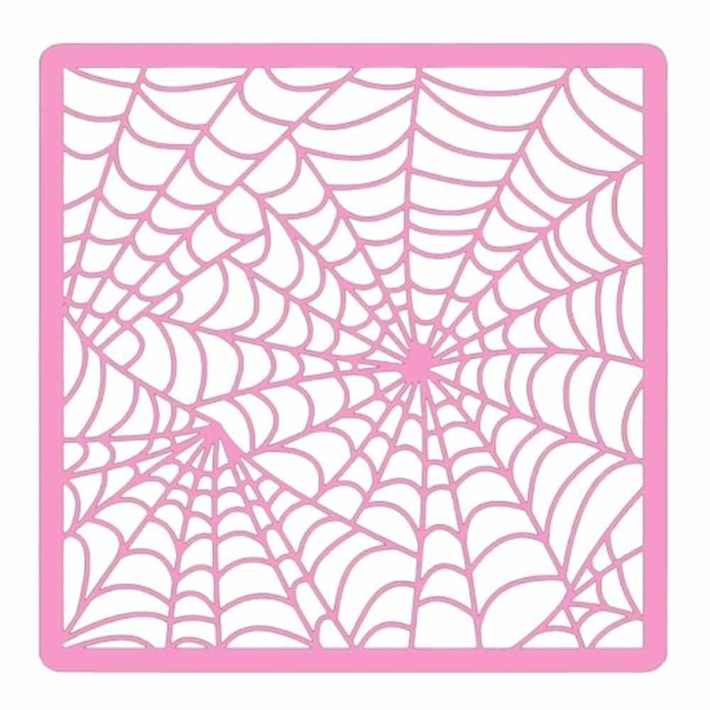 Stencil Halloween - Telaraña