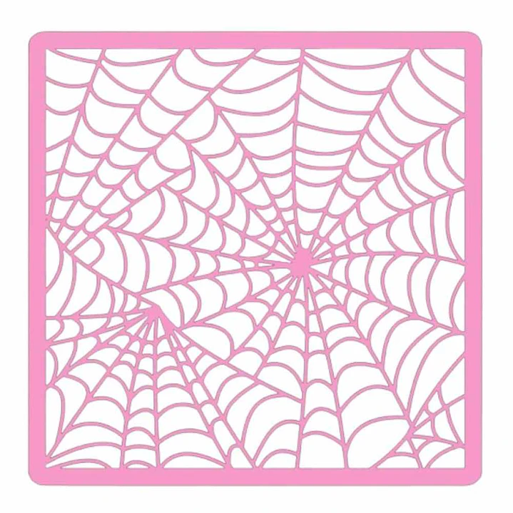 Stencil Halloween - Telaraña 1