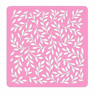 Stencil para Galletas - Patrón ramas