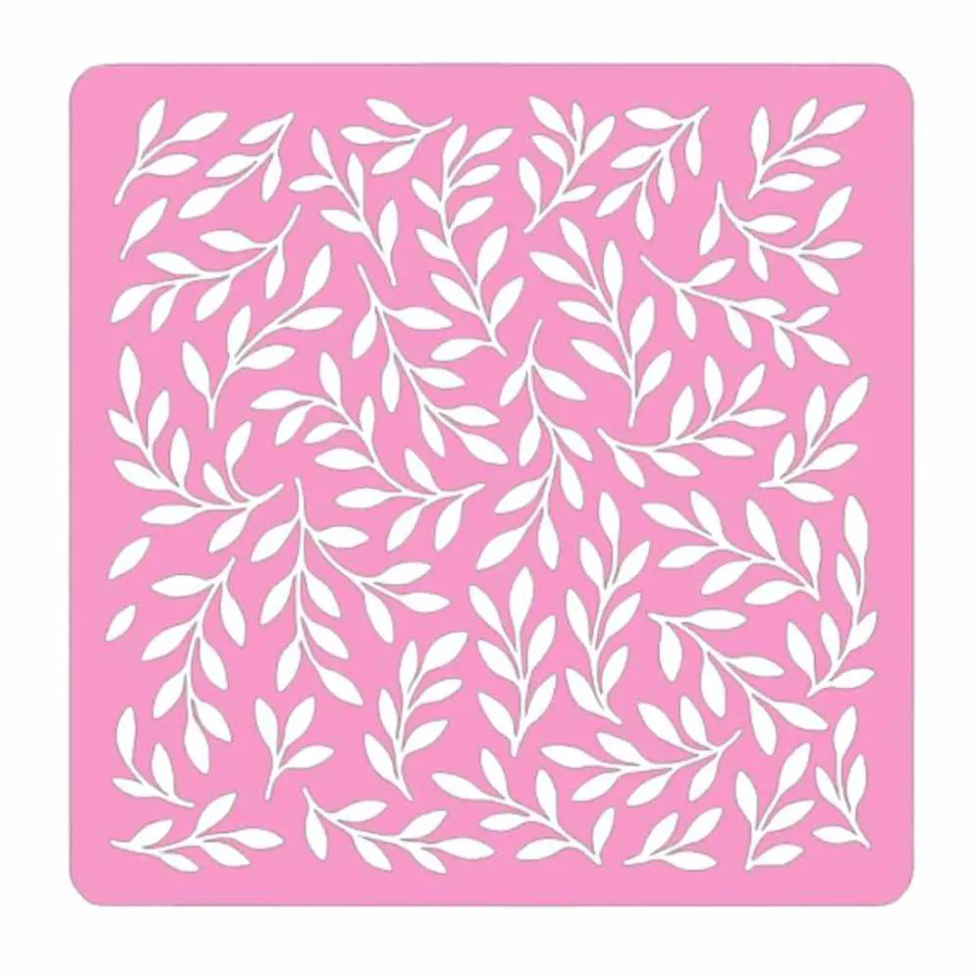 Stencil para Galletas - Patrón ramas 1