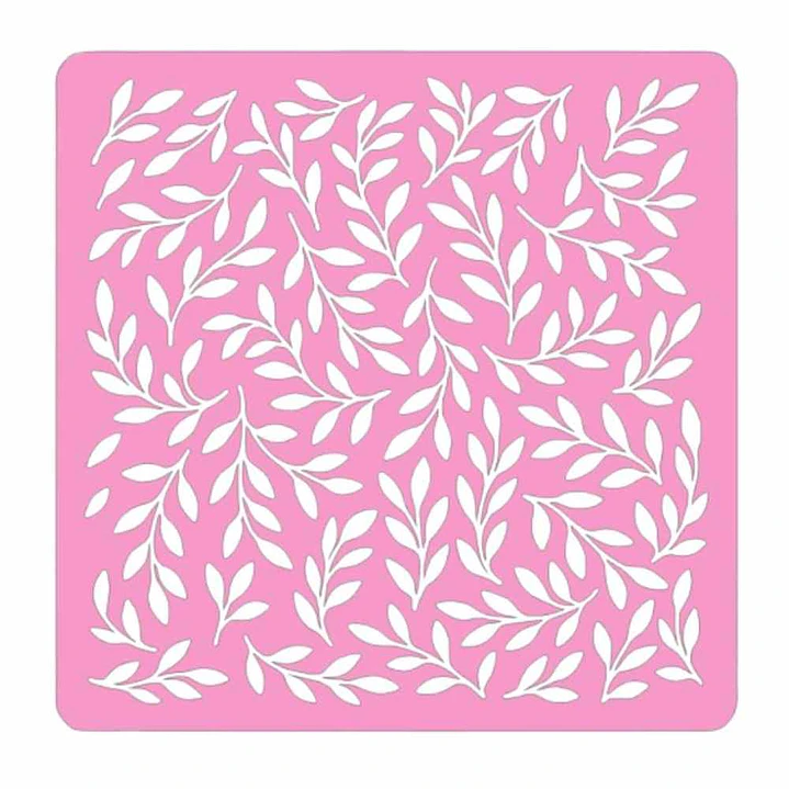 Stencil para Galletas - Patrón ramas 1