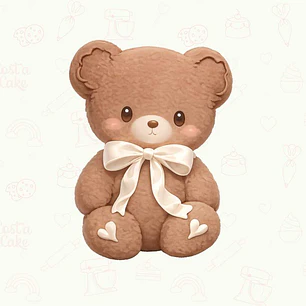 Cortador para Galletas Osito Peluche - 9cm